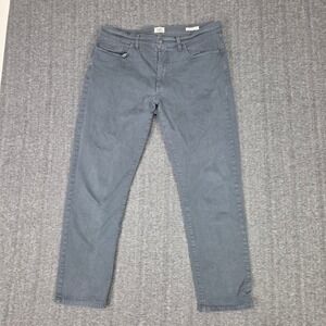 Flint and Tinder Pants Men 34x30 Gray Straight Fit Chinos Smart Casual